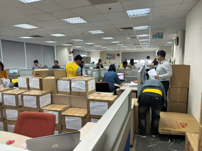 dịch vụ chuyển văn phòng